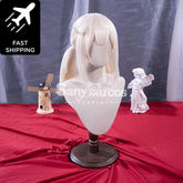 【48H To Ship】Game Genshin Impact Klee Blond Medium Twintails Cosplay Wig Wigs
